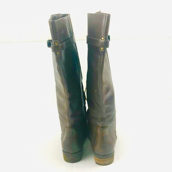 Sam Edelman Patton 2 Brown Leather Riding Boots - Size 8 - Picture 9 of 14